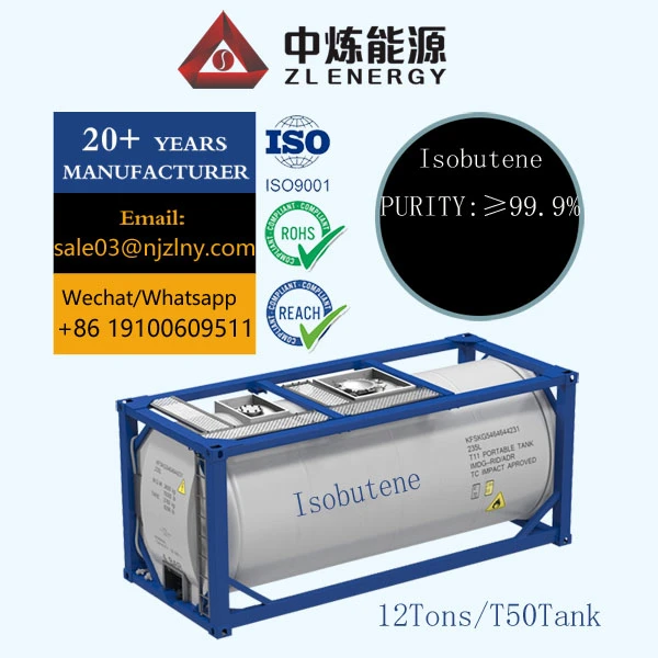 Isobutylene CAS:115-11-7 In Stock Shipping Fast